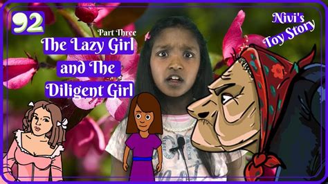 The Lazy Girl and The Diligent Girl Moral Stories for Kids.